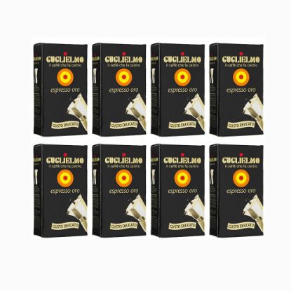  Caffè Guglielmo gusto Oro 8 Confezioni da 250 gr 